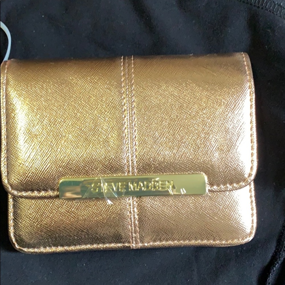Rose gold wallet